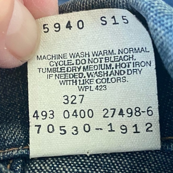 Vintage Levi’s Jacket Lot 53 Y2K Barn Jacket Red Tab Unisex Size Large - Picture 5 of 7